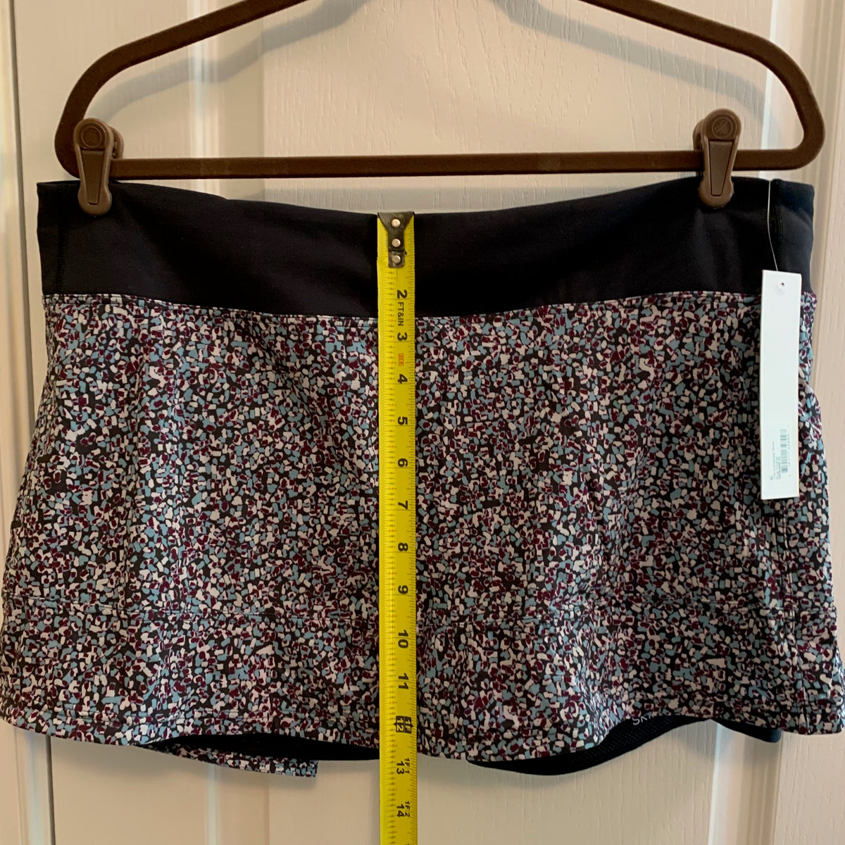 NEW Skirt Sports Contender Skirt - Extra Large - Blue Mineral Print