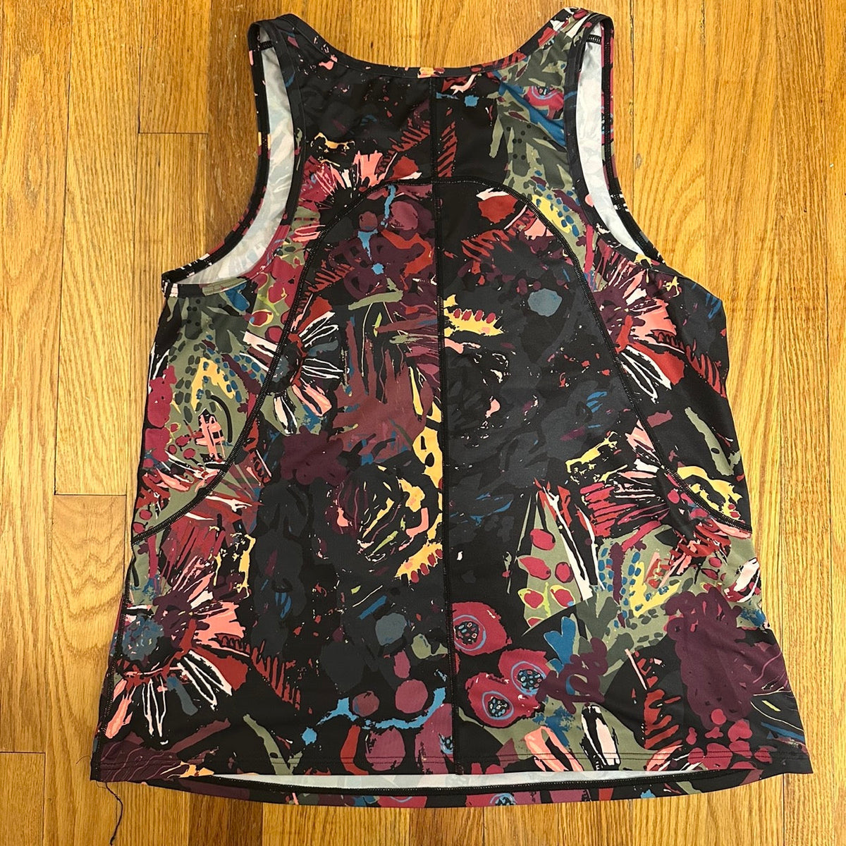 Skirt Sports Take 5 Tank, Bloom Print, Size M
