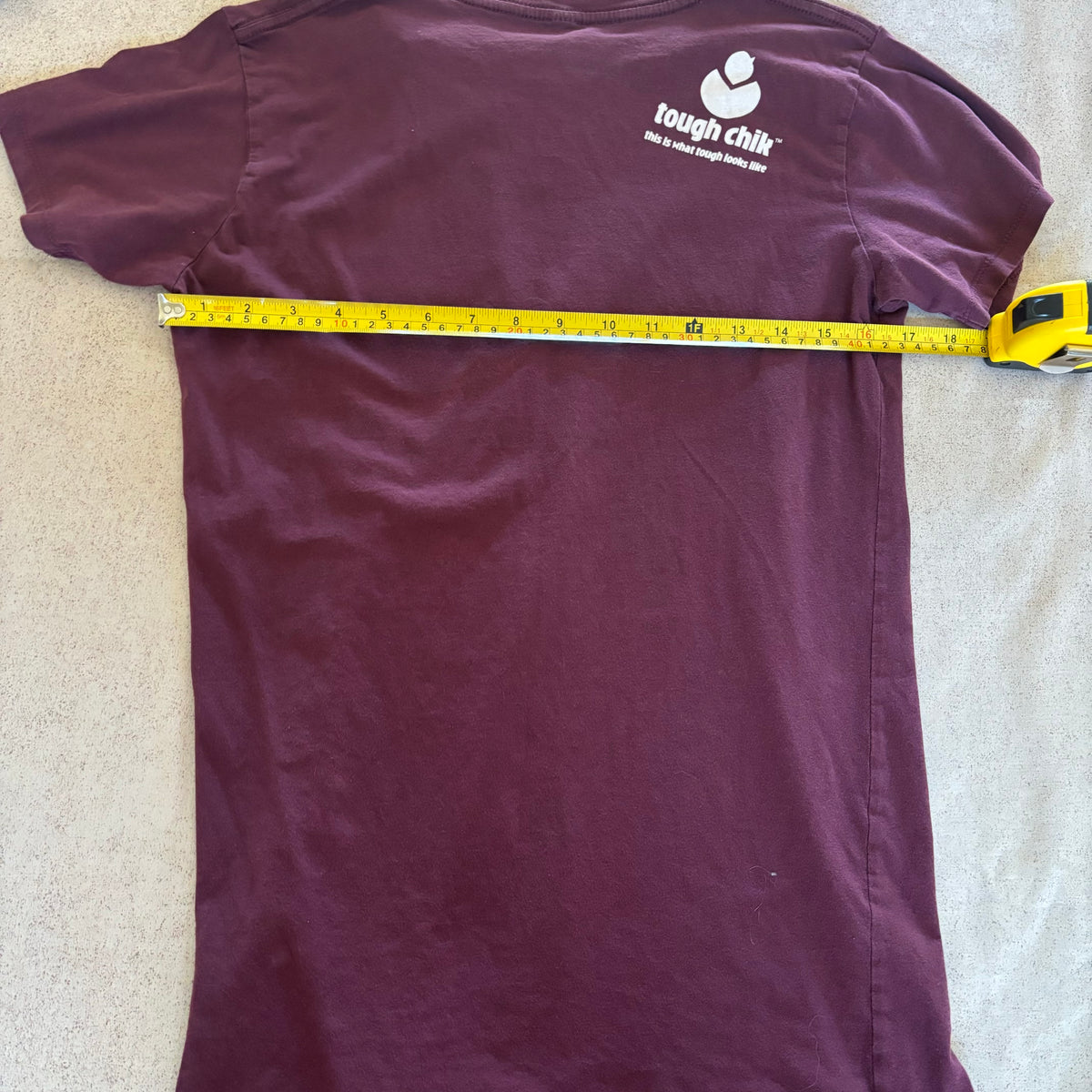 I Run T-shirt, X-Large maroon