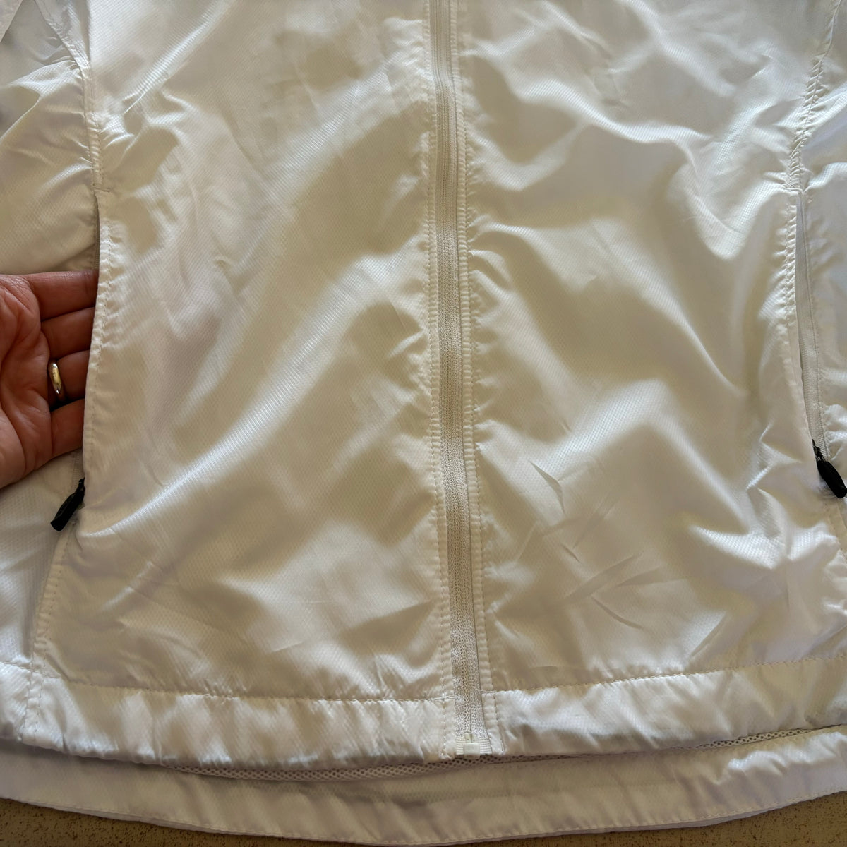 ASICS white jacket