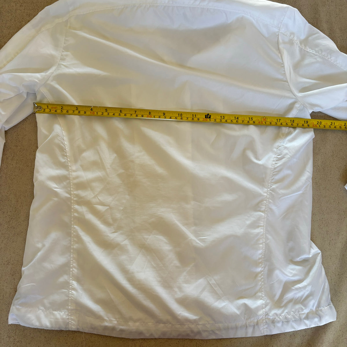 ASICS white jacket