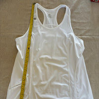 White Roadrunner tank top medium