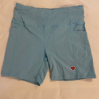 Heartbreak Blue Shorts