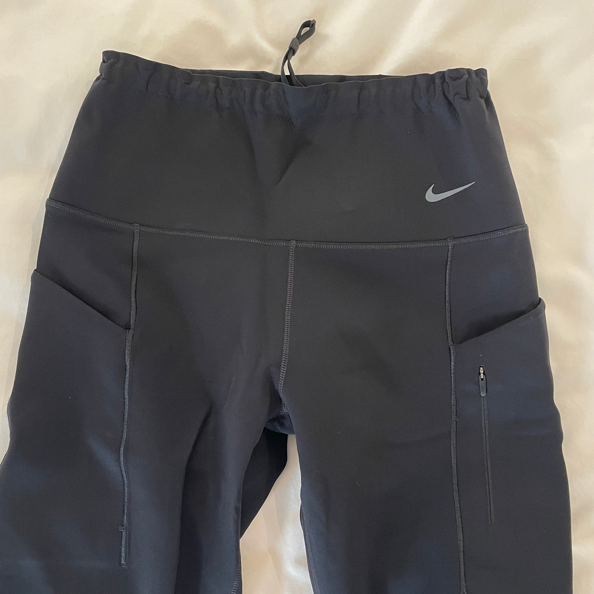 Nike Go Sleek Dri-Fit Black Leggings - Medium