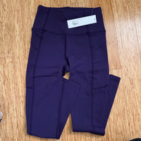 All-In High Rise Leggings–7/8: Deep Purple