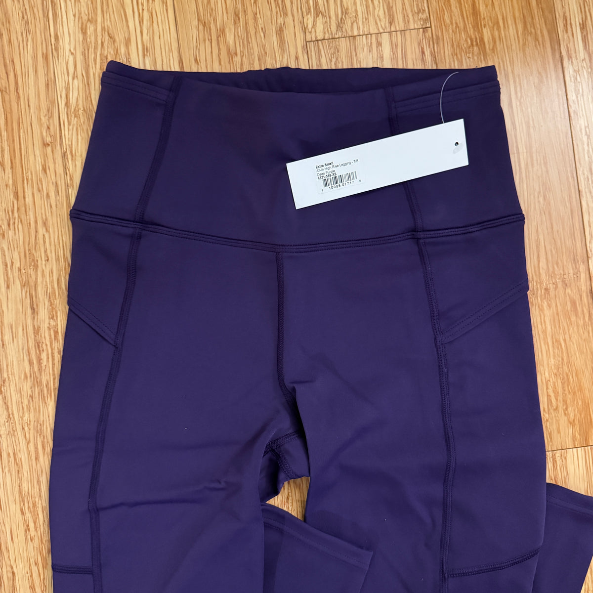 All-In High Rise Leggings–7/8: Deep Purple