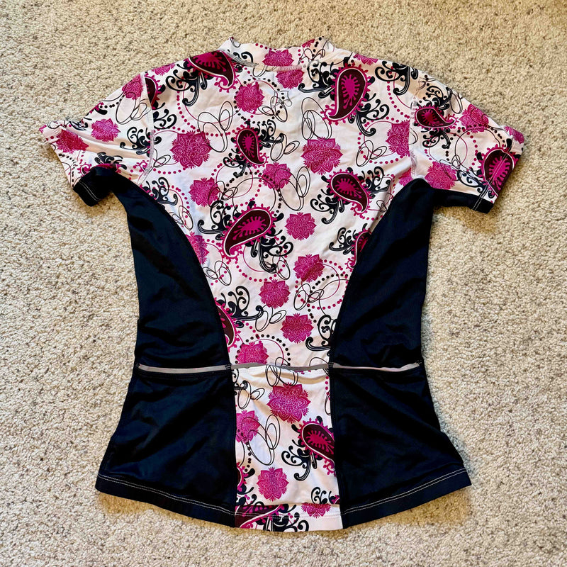 Skirt Sports Cycling Jersey - Multicolor Print - S