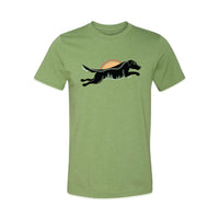 Black Labrador Tee | Grass Green