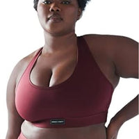 NWT Savage X Fenty Lineup Low-Impact Sports Bra | Size: 1X 16/18 Red Cocoa