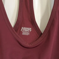 NWT Savage X Fenty Lineup Low-Impact Sports Bra | Size: 1X 16/18 Red Cocoa