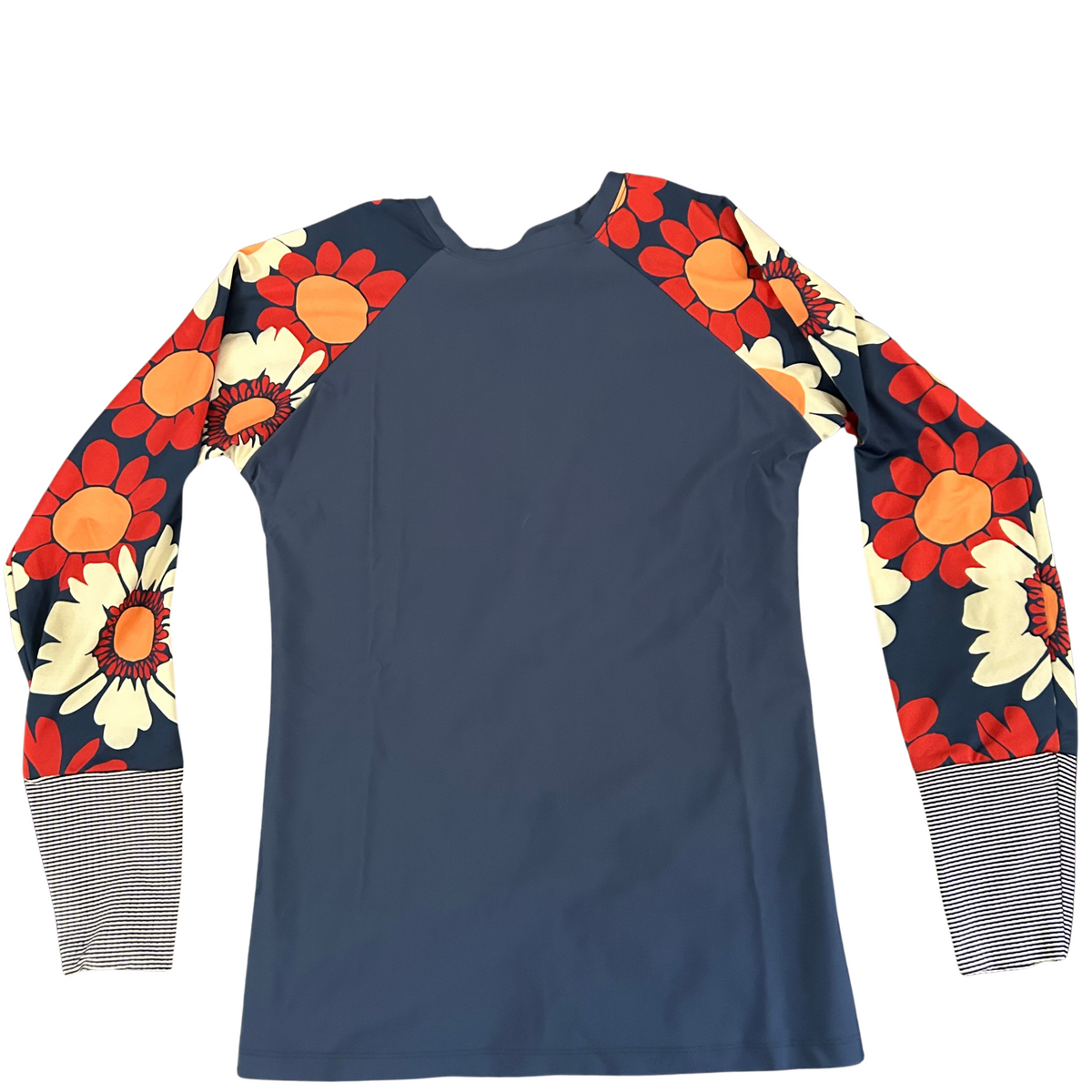 Seea Long Sleeved Rashguard, Extra Large, Floral Multi Color