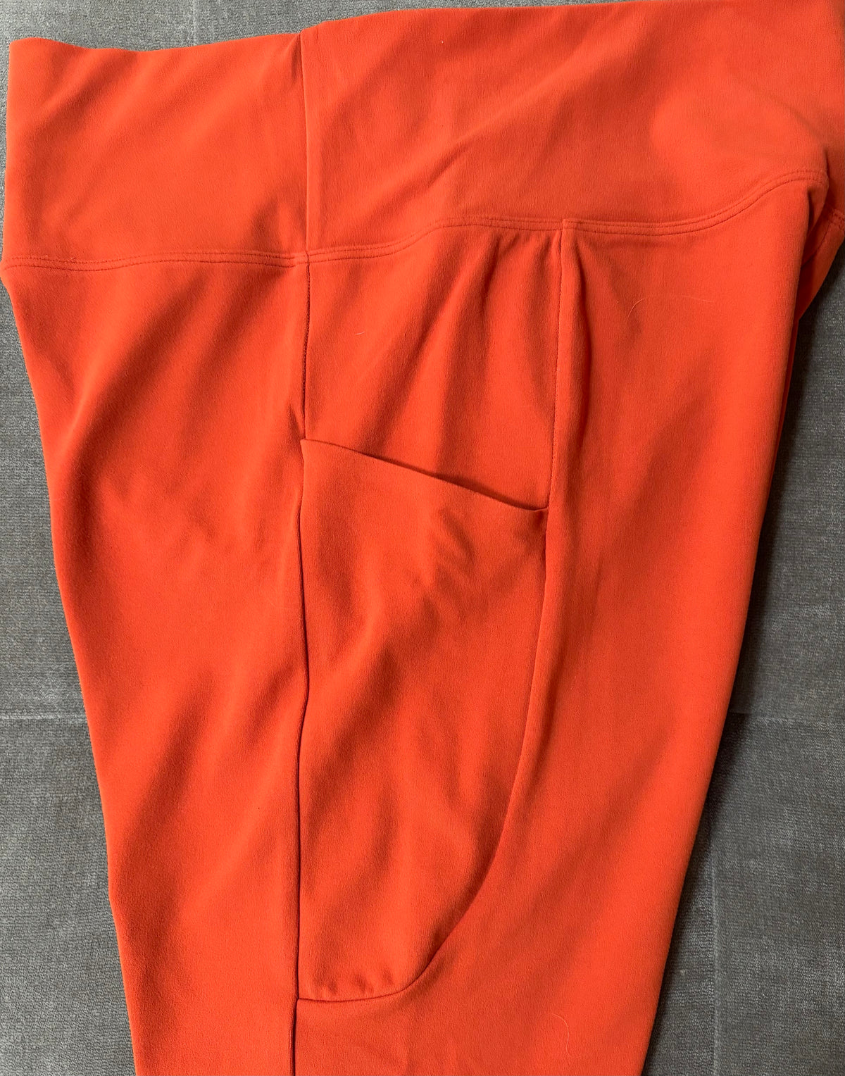 REI buttery soft orange leggings - L