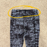 Skirt Sports leggings - black and white print - medium