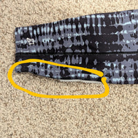 Skirt Sports leggings - black and white print - medium
