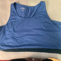 Skirt Sports Breakaway Tank-Blue-Size 1X