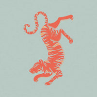 Tiger Scoop T-shirt | Lichen