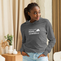 "More Cowbell" Unisex Tee-Hoodie