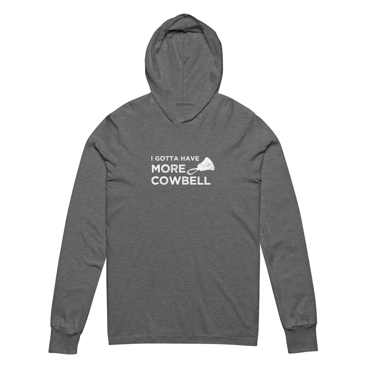 "More Cowbell" Unisex Tee-Hoodie