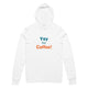 Yay for Coffee Unisex Long-Sleeve Tee Hoodie