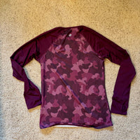 Skirt Sports Watch Me Go long sleeve Top - Pink Camo - XS