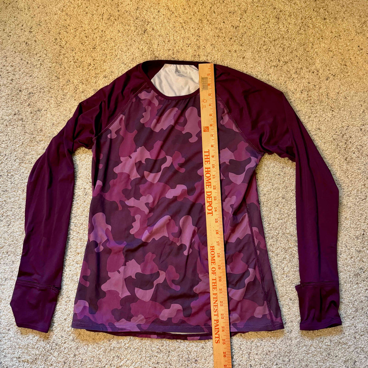 Skirt Sports Watch Me Go long sleeve Top - Pink Camo - XS