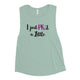 "PR'd a Little" Muscle Tank