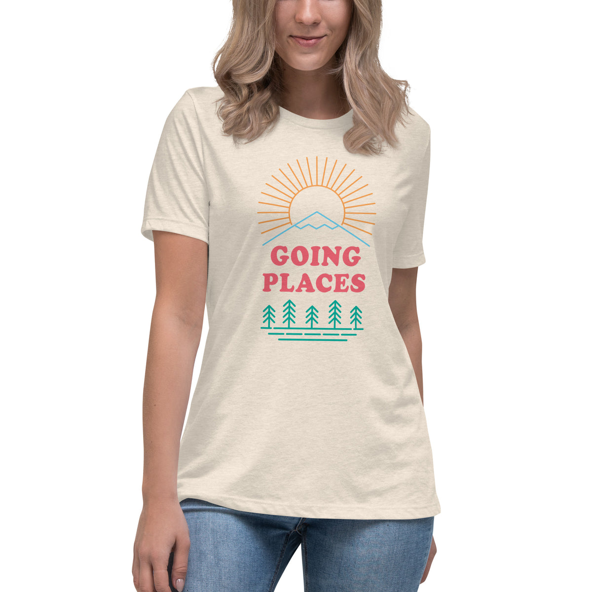 "Going Places" Relaxed Tee