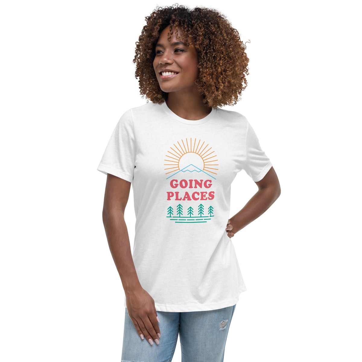 "Going Places" Relaxed Tee