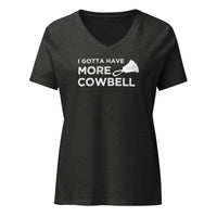 "More Cowbell" Relaxed V-Neck Tee